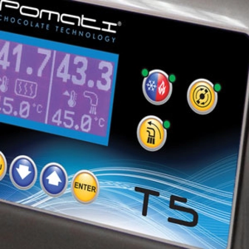 Temperówka do czekolady T5 panel sterowania