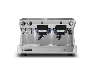 Ekspres do kawy Rancilio Classe 5S 2GR lodowo-biały front