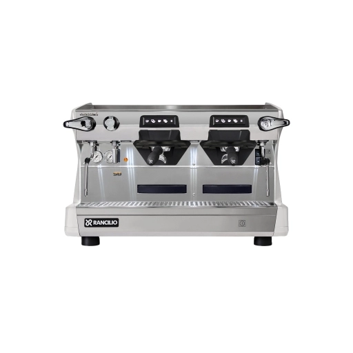 Ekspres do kawy Rancilio Classe 5 USB 2GR wysoka grupa biały front