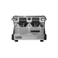 Ekspres do kawy Rancilio Classe 5 USB 2GRC wysoka grupa czarny antracyt front