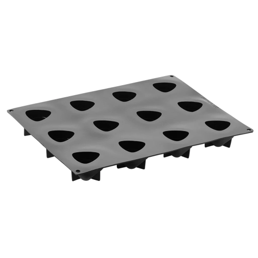 Forma silikonowa do monoporcji NATURAL 12 wgłębień 400x300 mm PX4303S forma silikonowa