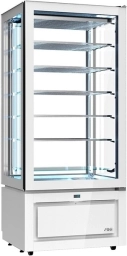Witryna mroźnicza KG8V | –25 °C / –15 °C | Luxor New Style cała witryna cukiernicza biała