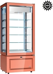Witryna mroźnicza KD8ET | –22 °C / +5 °C | Luxor New Style cała witryna cukiernicza kolor drzwi prawe, szklane półki