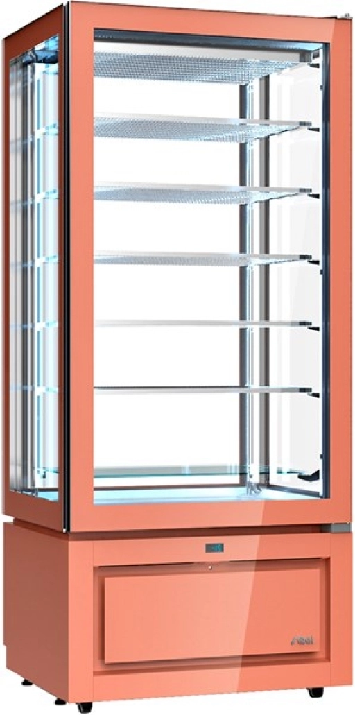 Witryna mroźnicza KG8E | –25 °C / –15 °C | Luxor New Style cała witryna cukiernicza kolor, półki