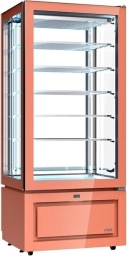 Witryna mroźnicza KG8E | –25 °C / –15 °C | Luxor New Style cała witryna cukiernicza kolor, półki