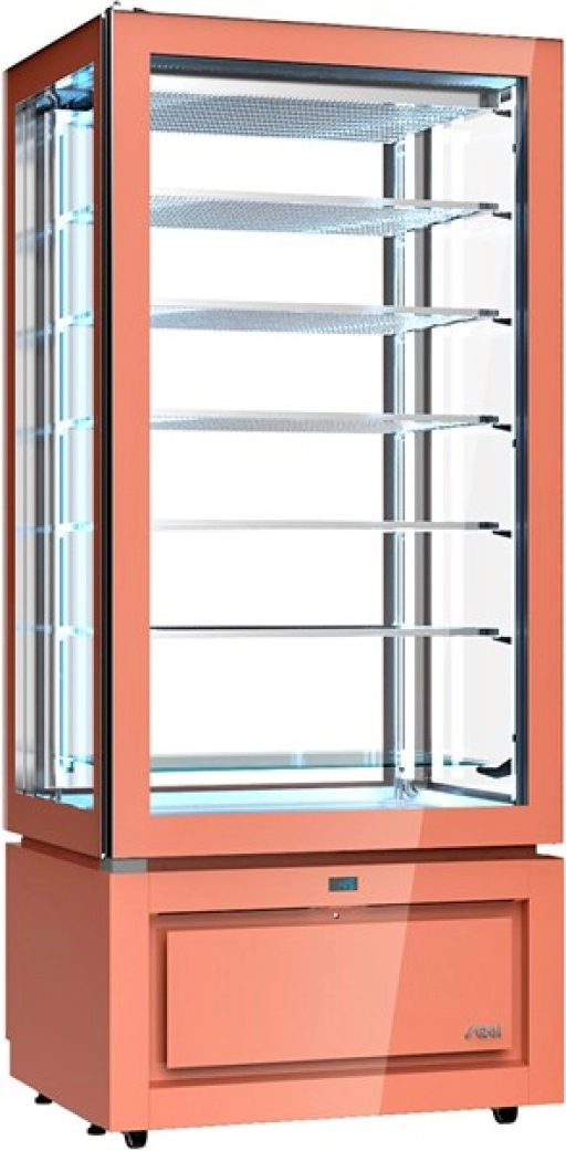 Witryna mroźnicza KG8ESX | –25 °C / –15 °C | drzwi lewe | Luxor New Style cała witryna cukiernicza kolor, półki