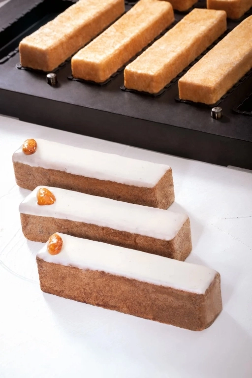 Forma do ciasta parzonego do urządzeń COOKMATIC | 14 wnęk 30x120x30 mm |PIASTRACHOUX03 gotowe monoporcje