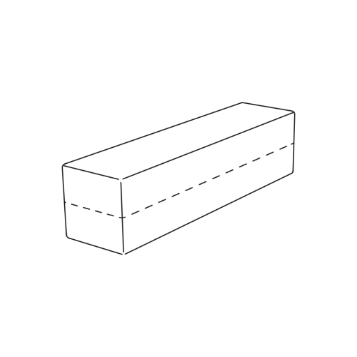 Forma do ciasta parzonego do urządzeń COOKMATIC | 14 wnęk 30x120x30 mm |PIASTRACHOUX03, ciasto parzone, wzór