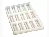 Forma silikonowa do batoników DELICIOUS SNACK | 175x285 mm | 15 wgłębień | DS01 forma do monoporcji, forma do batoników