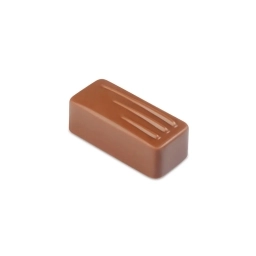 Forma do pralin prostokątna | 21 wnęk 37x16x14 mm | PC107FR gotowa pralina wzór