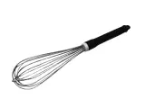 Rózga do ciasta 350 mm | trzepaczka nierdzewna z plastikową rączką | P445, rózga cukiernicza, rózga do mieszania, rózga