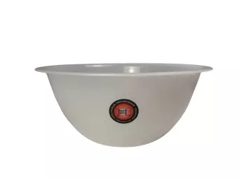 Miska plastikowa okrągła 320 mm | biała | P273 misa kuchenna, miska biała