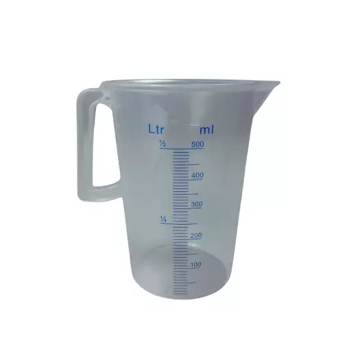 dzbanek z miarką 500ml przeźroczysty
