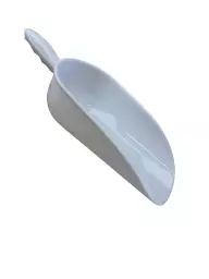 Szufelka plastikowa do mąki 300 ml SC29, łopatka do mąki, biała
