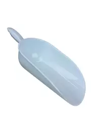 Szufelka plastikowa do mąki 900 ml SC38, łopatka do mąki, biała