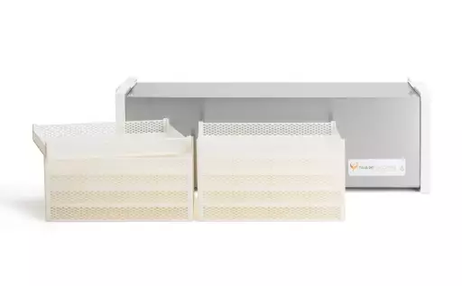 suszarka do grzybów Biosec Silver B10-S i 10 plastikowych koszyków