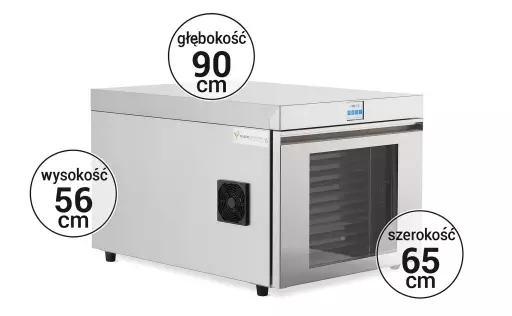 wymiary zewnętrzne suszarki do żywności Biosec Pro