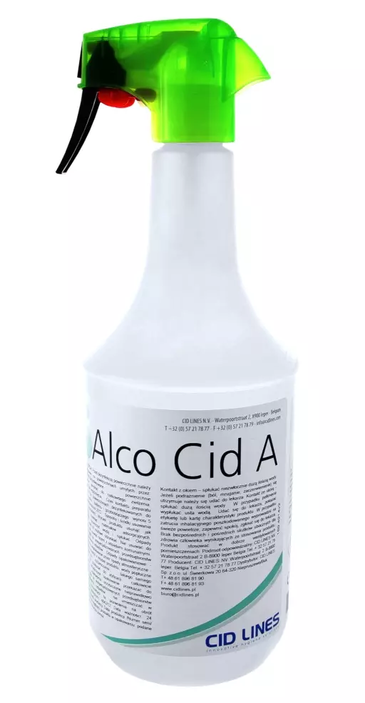 płyn do dezynfekcji w sprayu 1l.