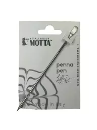 Pióro do latte art, srebrne, Motta Latte Art Pen 660, pióro do dekoracji kawy
