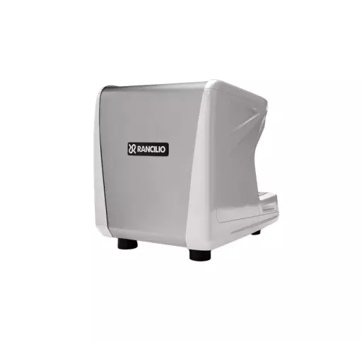 Ekspres do kawy RANCILIO CLASSE 5 USB 1GR, biały, światła LED, tył urządzenia