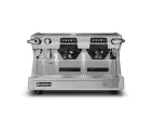 Ekspres do kawy RANCILIO CLASSE 5 USB 2GR TALL, szary, LED, front, 2 kolby, światła led, szary, dwie kolby