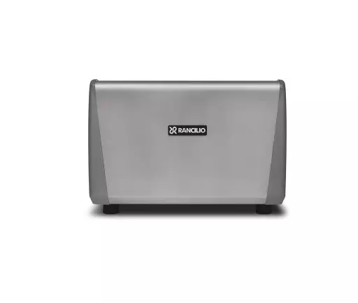 Ekspres do kawy RANCILIO CLASSE 5 USB 2GR TALL, szary, LED, tył, szare boki, napis rancilio