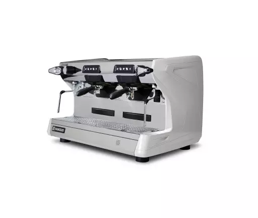 Ekspres do kawy RANCILIO CLASSE 5 USB 2GR TALL, biały, LED, lewy bok