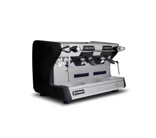 Ekspres do kawy RANCILIO CLASSE 5 USB 2GR TALL, czarny, LED, C-lever, prawy bok, czarny