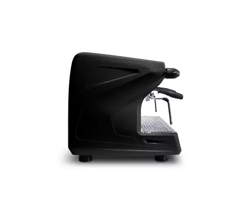 Ekspres do kawy RANCILIO CLASSE 5 USB 2GR TALL, czarny, LED, C-lever,, bok, czarny kolor