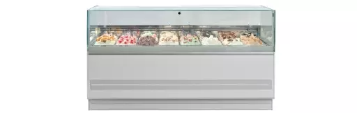 Witryna do lodów COMETA 18 H1380 front