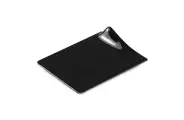 Podkładka pod monoporcje GoGo 90 x 105 mm, op. 40 szt. ,ALCAS 272020030, czarna, błyszcząca, z uchwytem