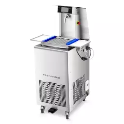 Temperówka do czekolady Pomati SL30, maszyna do temperowania czekolady, pojemność 30 kg, front