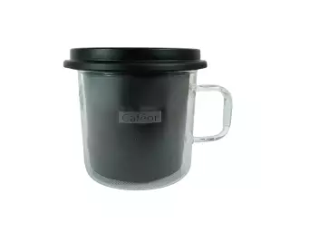 Zaparzacz przelewowy do kawy HARIO CAFEOR DRIPPER, przeźroczysta szklanka