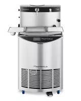 Temperówka do czekolady POMATI T35, maszyna do temperowania czekolady, pojemność 50 kg, front