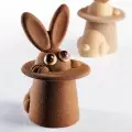 Forma do czekolady MAGIC BUNNY, termoformowana,w kształcie królika, KT154 , wielkanoc, gotowy produkt
