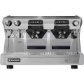 Ekspres do kawy RANCILIO CLASSE 5 USB 2GR TALL, szary, LED, front, 2 kolby, światła led, szary, dwie kolby