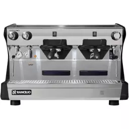 Ekspres do kawy Rancilio Classe 5S 2GR wysoka grupa czarny antracyt front