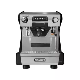 Ekspres do kawy Rancilio Classe 5 USB 1GR wysoka grupa czarny antracyt front