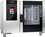 Piec konwekcyjno-parowy TAST.O AX61EW, cały piec, panel dotykowy