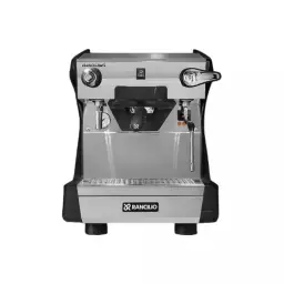 Ekspres do kawy Rancilio Classe 5 USB 1GR wysoka grupa czarny antracyt front