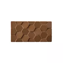 Forma do czekolady PAVE, 275x175 mm, 3 tabliczki, PC5006FR, tabliczka czekolady, wzór