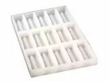 Forma silikonowa do batoników DELICIOUS SNACK | 175x285 mm | 15 wgłębień | DS01 forma do monoporcji, forma do batoników