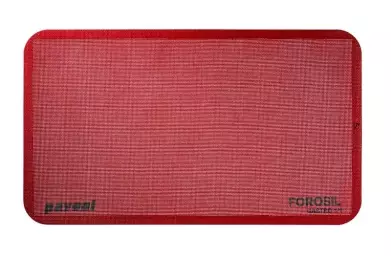Mata silikonowa perforowana gastronomiczna PAVONI FOROSILGASTRO1/1 475×275 mm z zaokrąglonymi narożnikami, cała mata