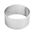Rant cukierniczy do viennoiserie PAVONI XF53F mikroperforowany okrągły Ø 90 × 45 mm, rant okrągły