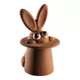 Forma do czekolady MAGIC BUNNY, termoformowana,w kształcie królika, KT154 , wielkanoc, gotowy produkt
