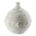 Forma do czekolady BOMBKI 3 szt. KT149, biała bombka, gotowy produkt