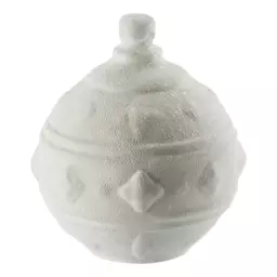 Forma do czekolady BOMBKI 3 szt. KT149, biała bombka, gotowy produkt
