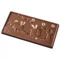 Forma do tabliczki czekolady KRÓLIKI z poliwęglanu HB-0998-S tabliczka czekolady króliki