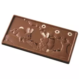 Forma do tabliczki czekolady KRÓLIKI z poliwęglanu HB-0998-S tabliczka czekolady króliki
