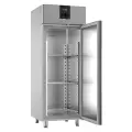 Szafa chłodnicza gastronomiczna SAGI HD7LTE GN 2/1, jednodrzwiowa, Shine Prime, front i wnętrze urządzenia